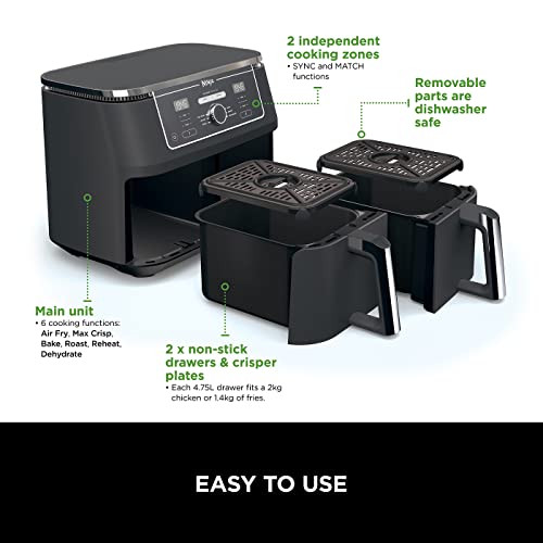 Ninja AF400UK Foodi Max Dual Zone Air Fryer