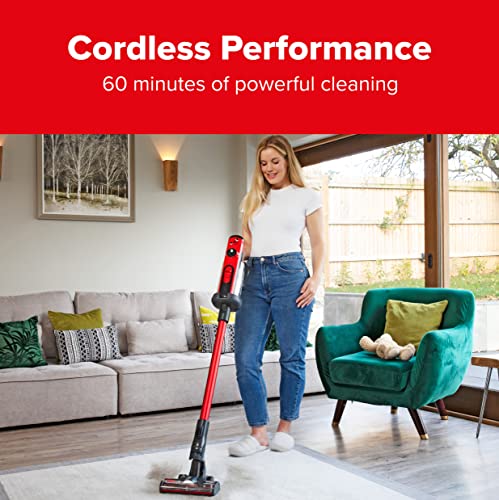 Numatic Henry Quick HEN.100 Cordless Vacuum Cleaner - Red