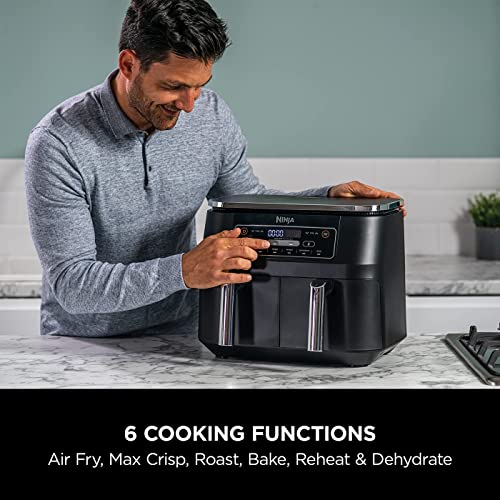 Ninja AF300UK 7.6L Foodi Dual Zone Air Fryer