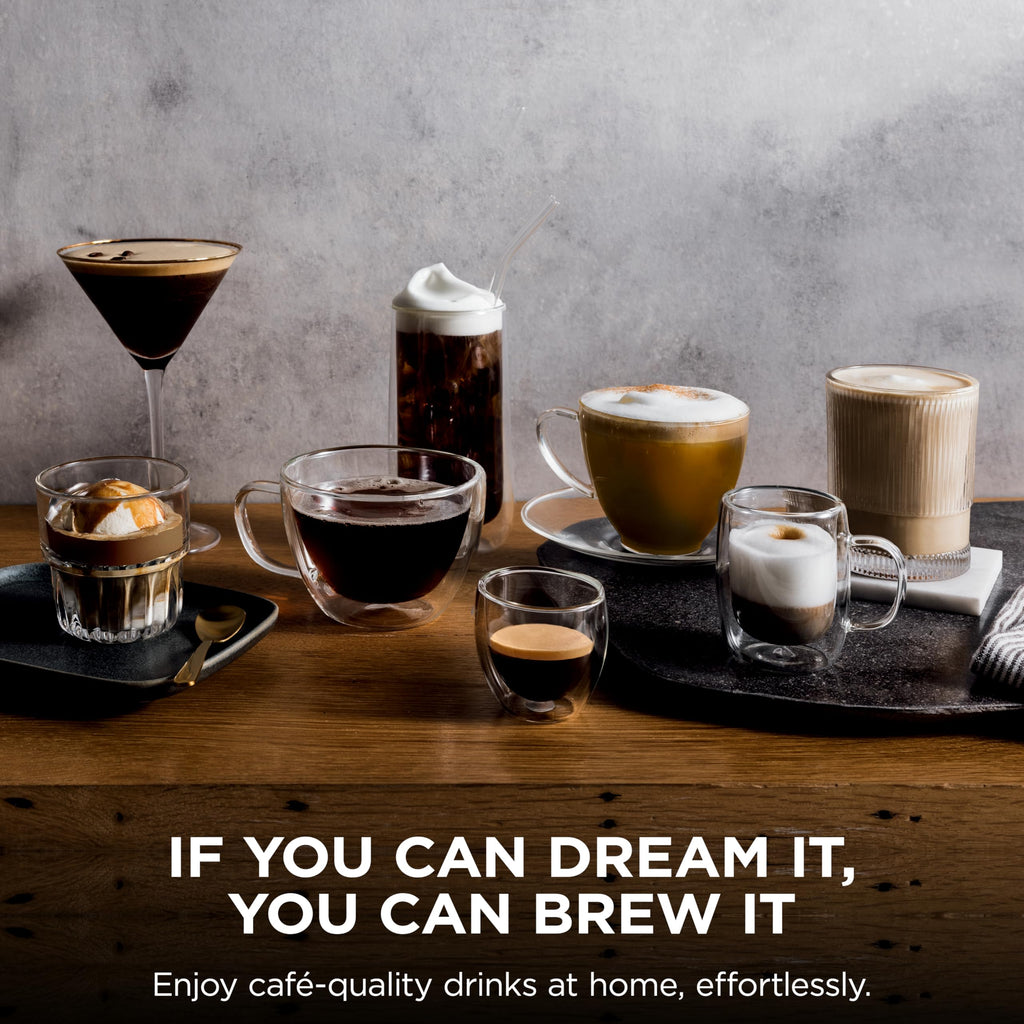 Ninja Luxe Café Premier 3-in-1 Espresso Machine, Drip Coffee