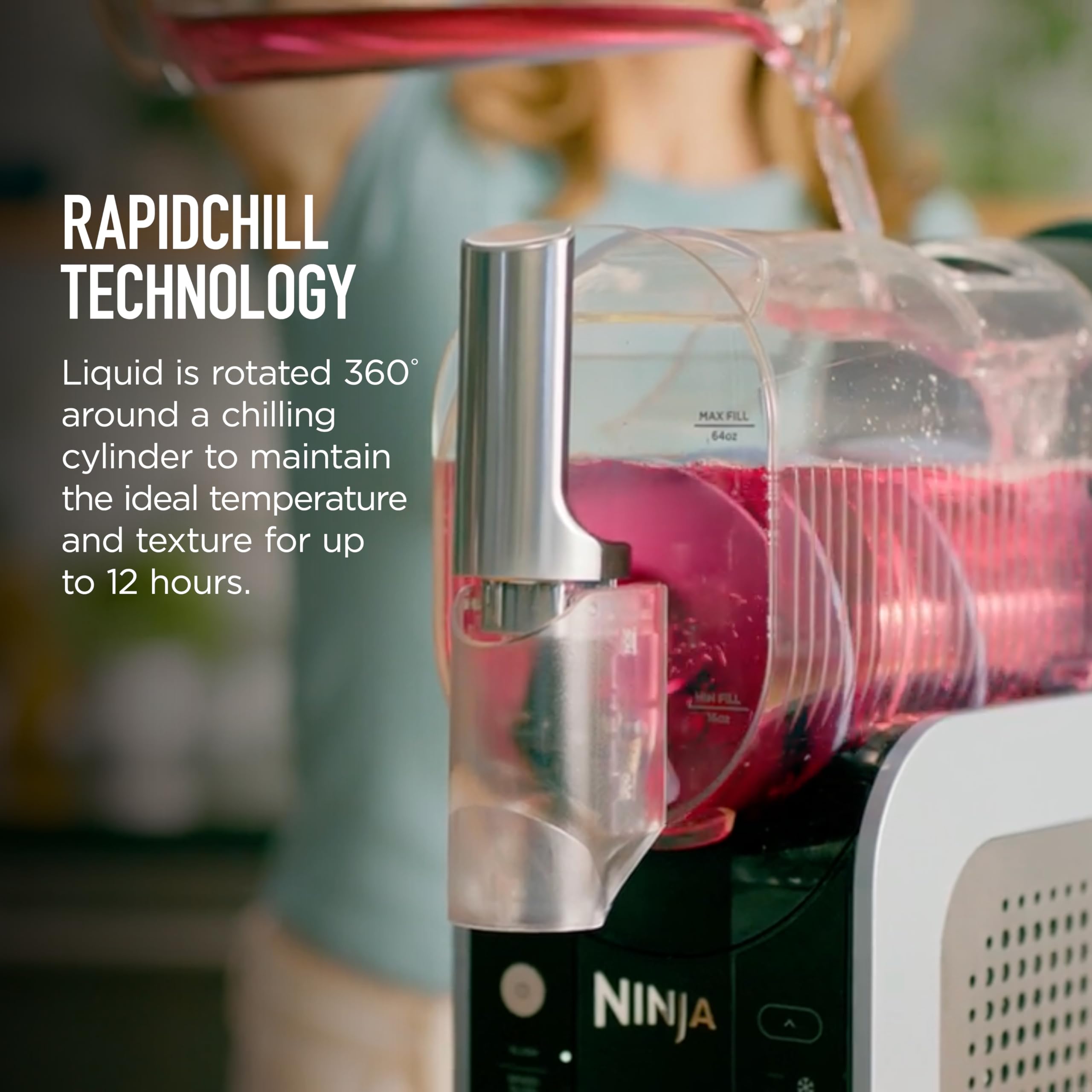 Ninja SLUSHi Frozen Drink & Slushie Machine with RapidChill Technology